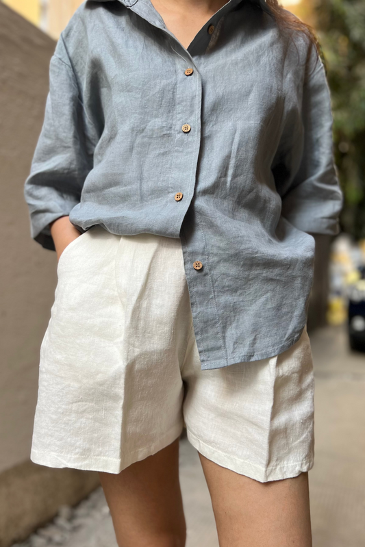 Hanna Shirt - Powder mint