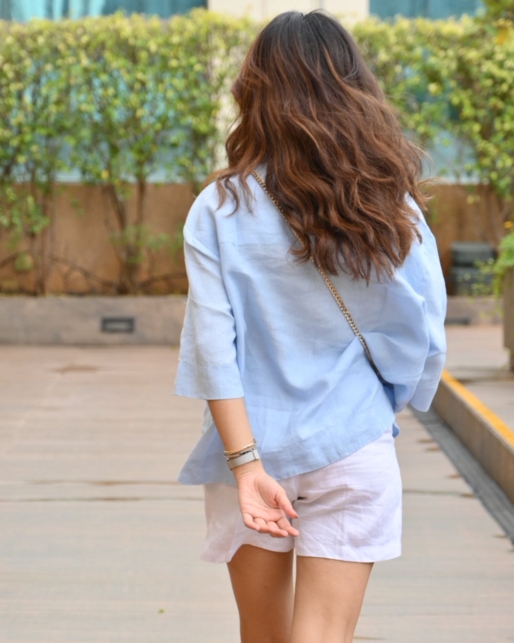 Seychelles Top - Ice Blue