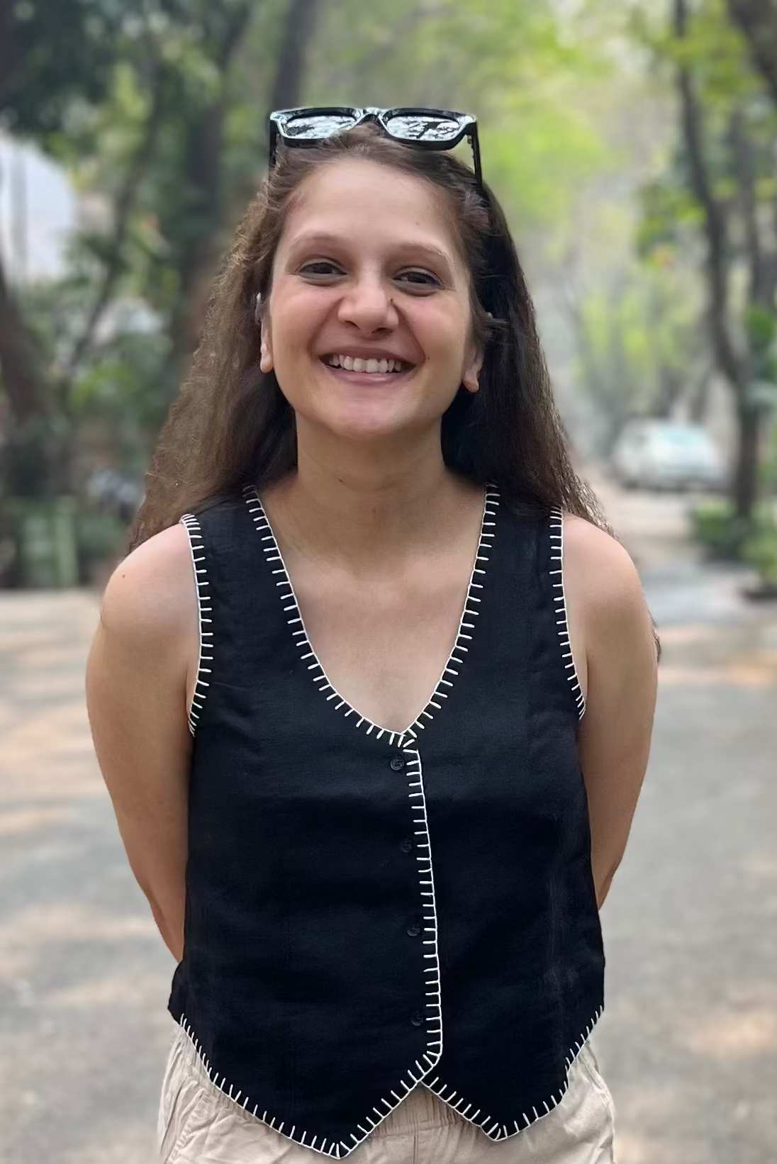 Oreo Waistcoat - Hand embroidered
