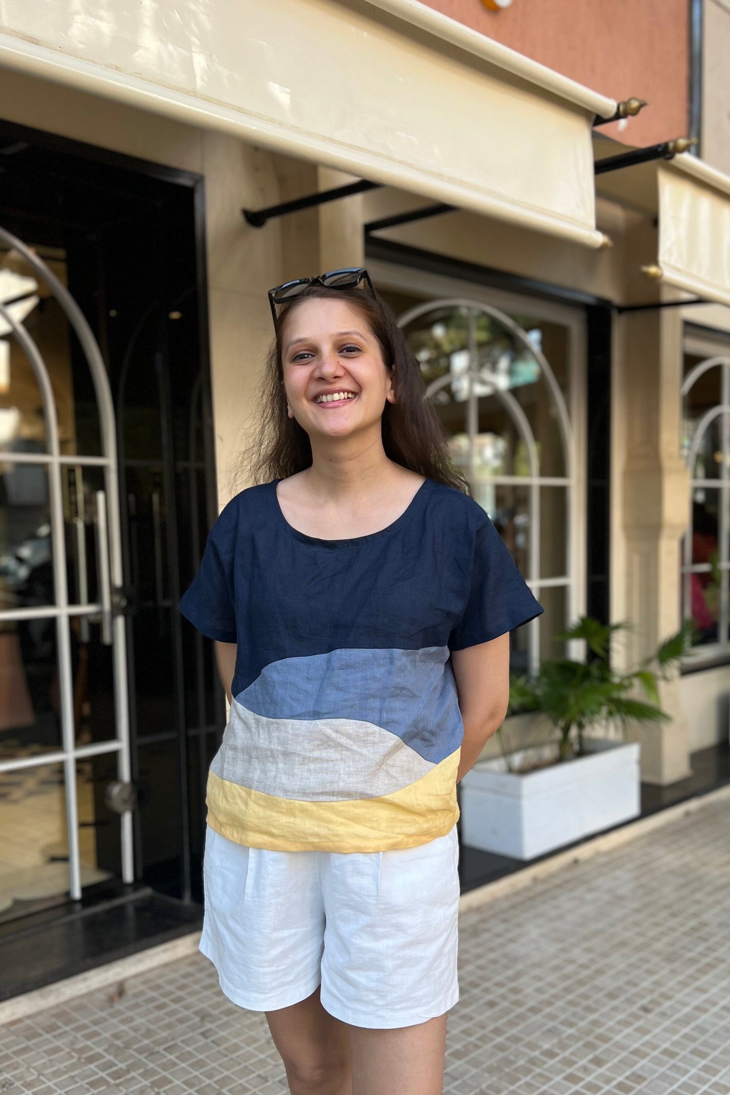 Emma Blouse - Blue