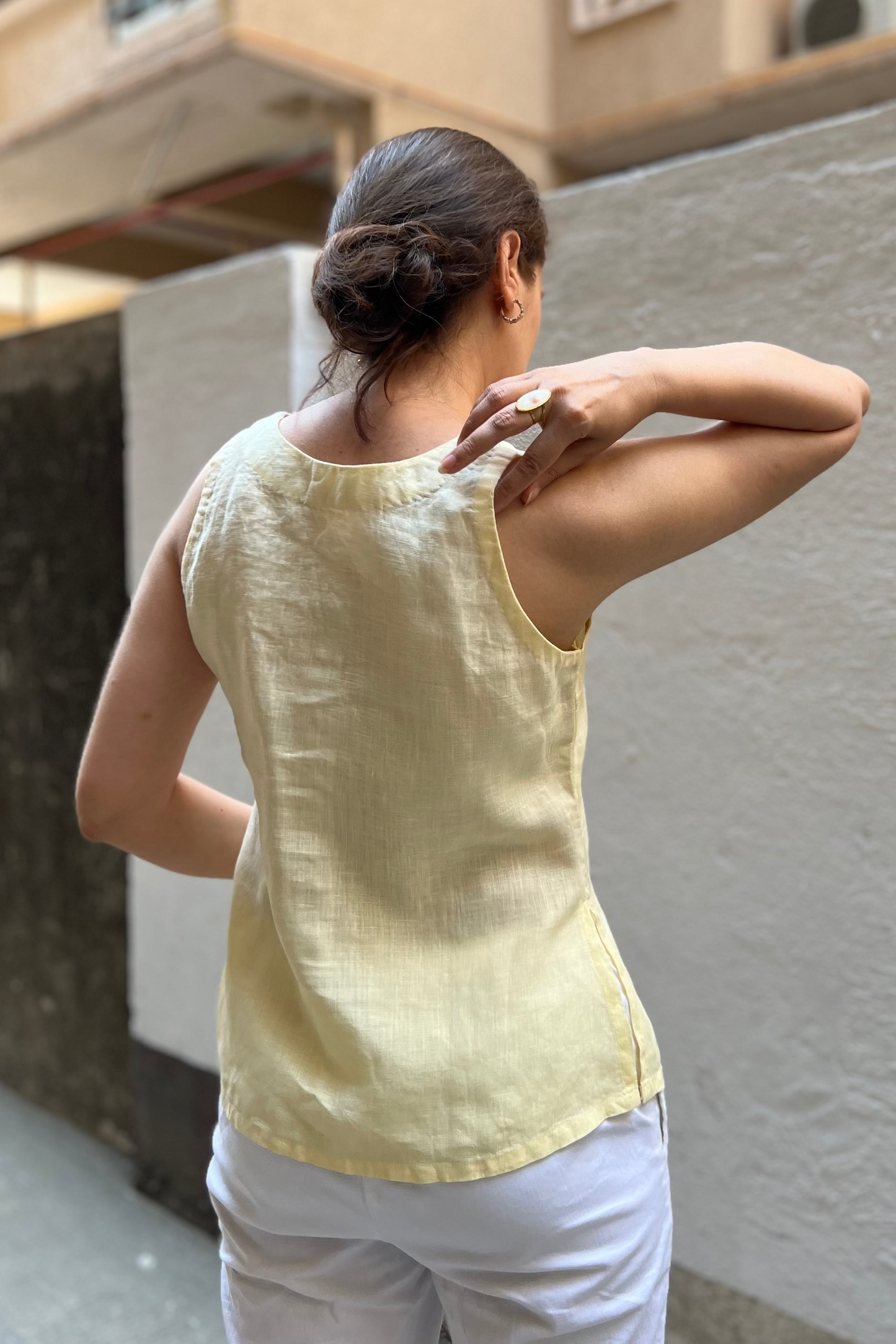 Serena Shirt - Yellow