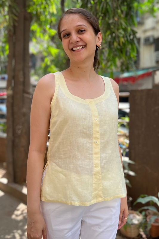 Serena Shirt - Yellow