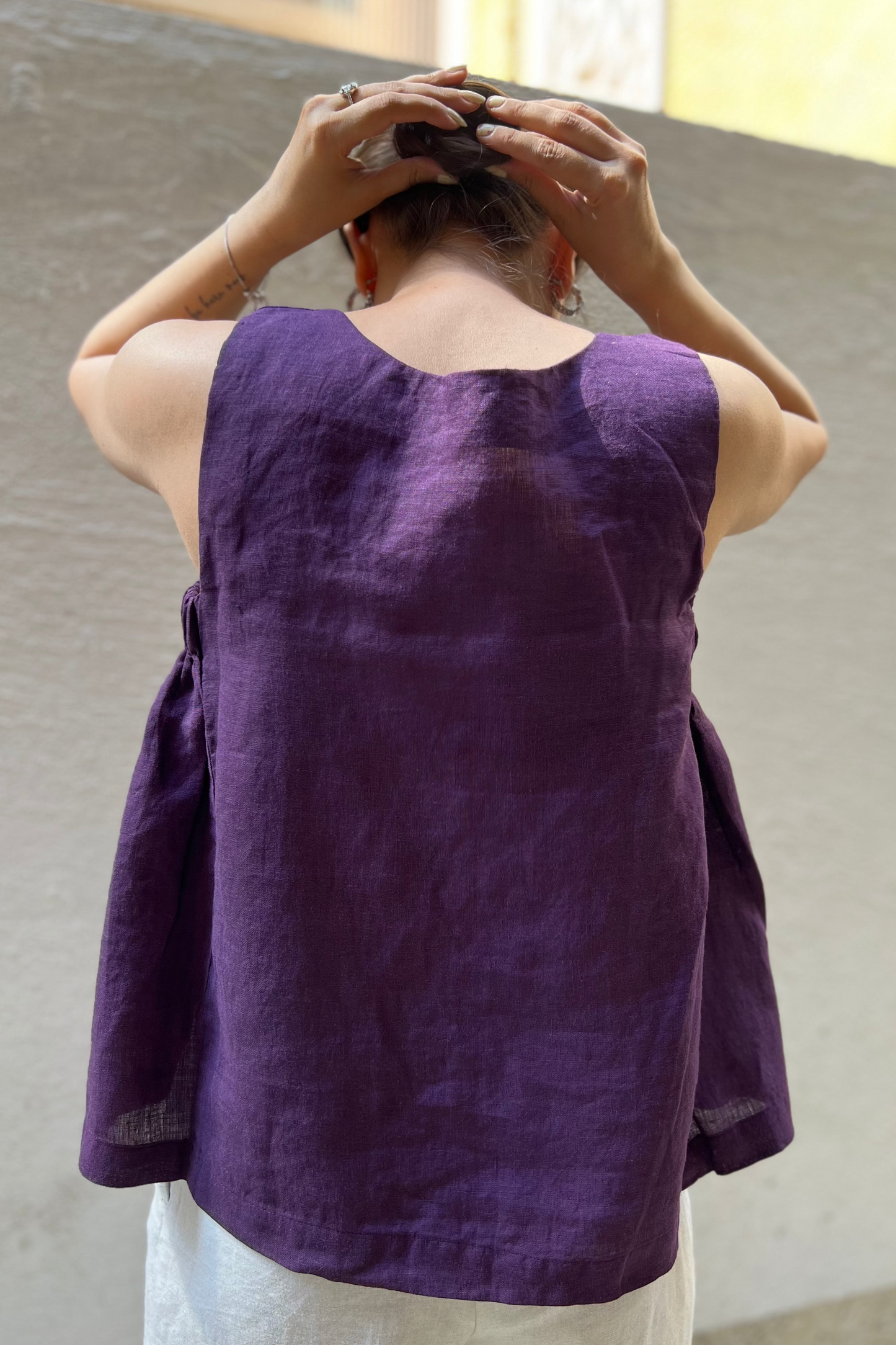 Vega Blouse - Velvet Wine