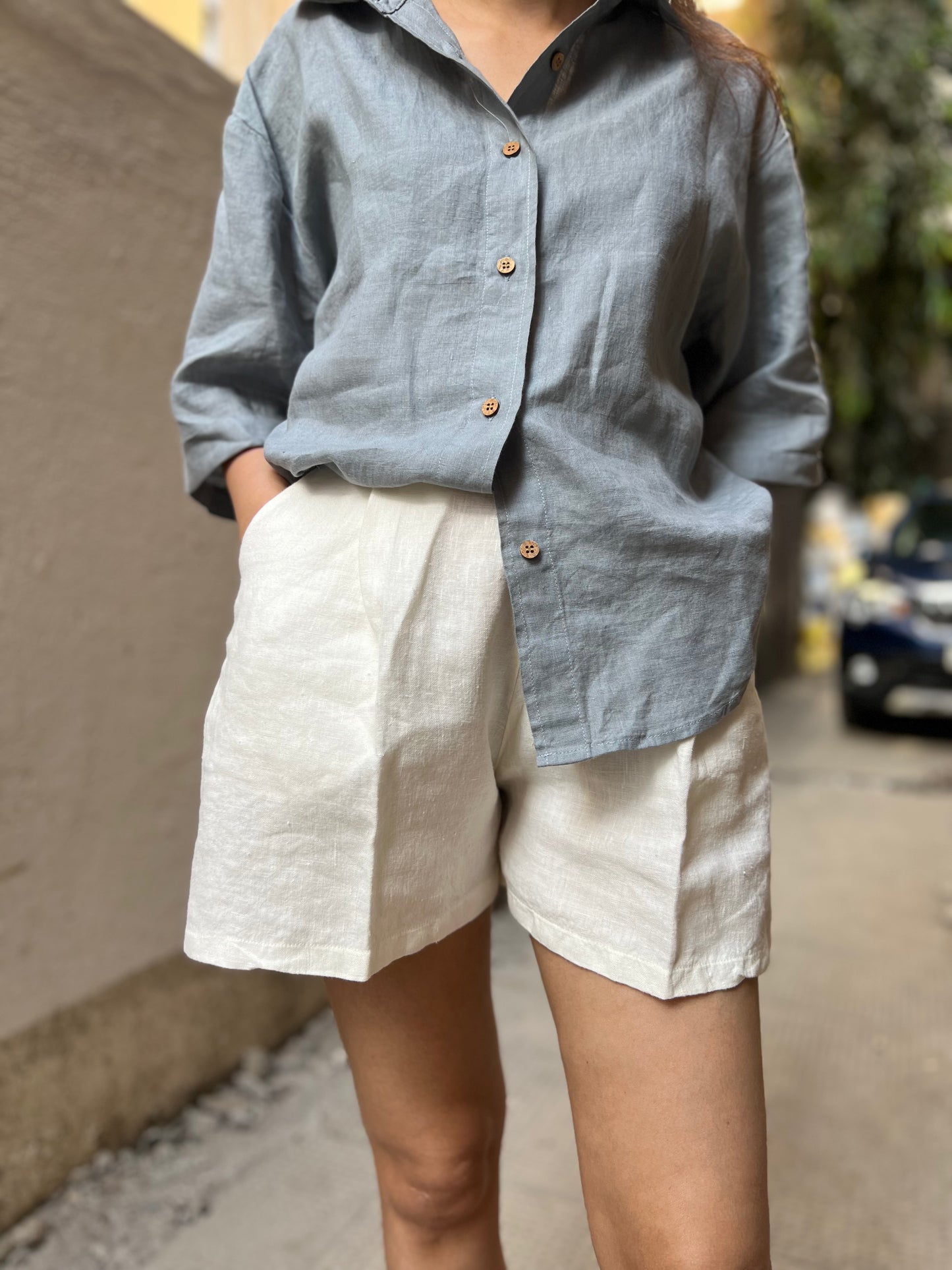 Maple Shorts - Vanilla Cream