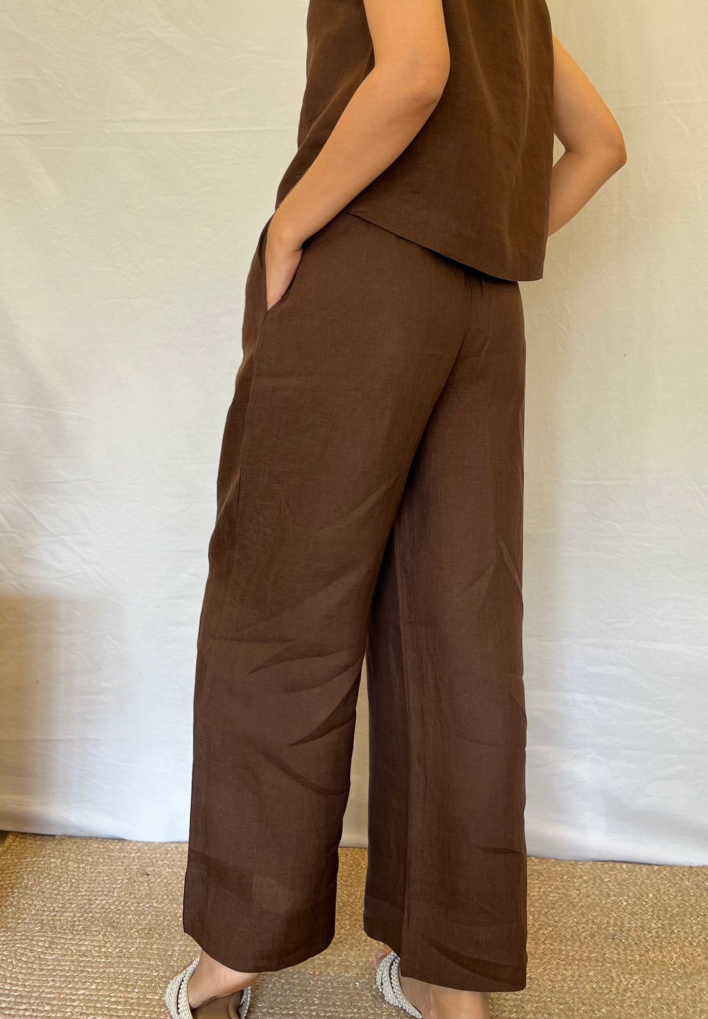 August Espresso brown Pant