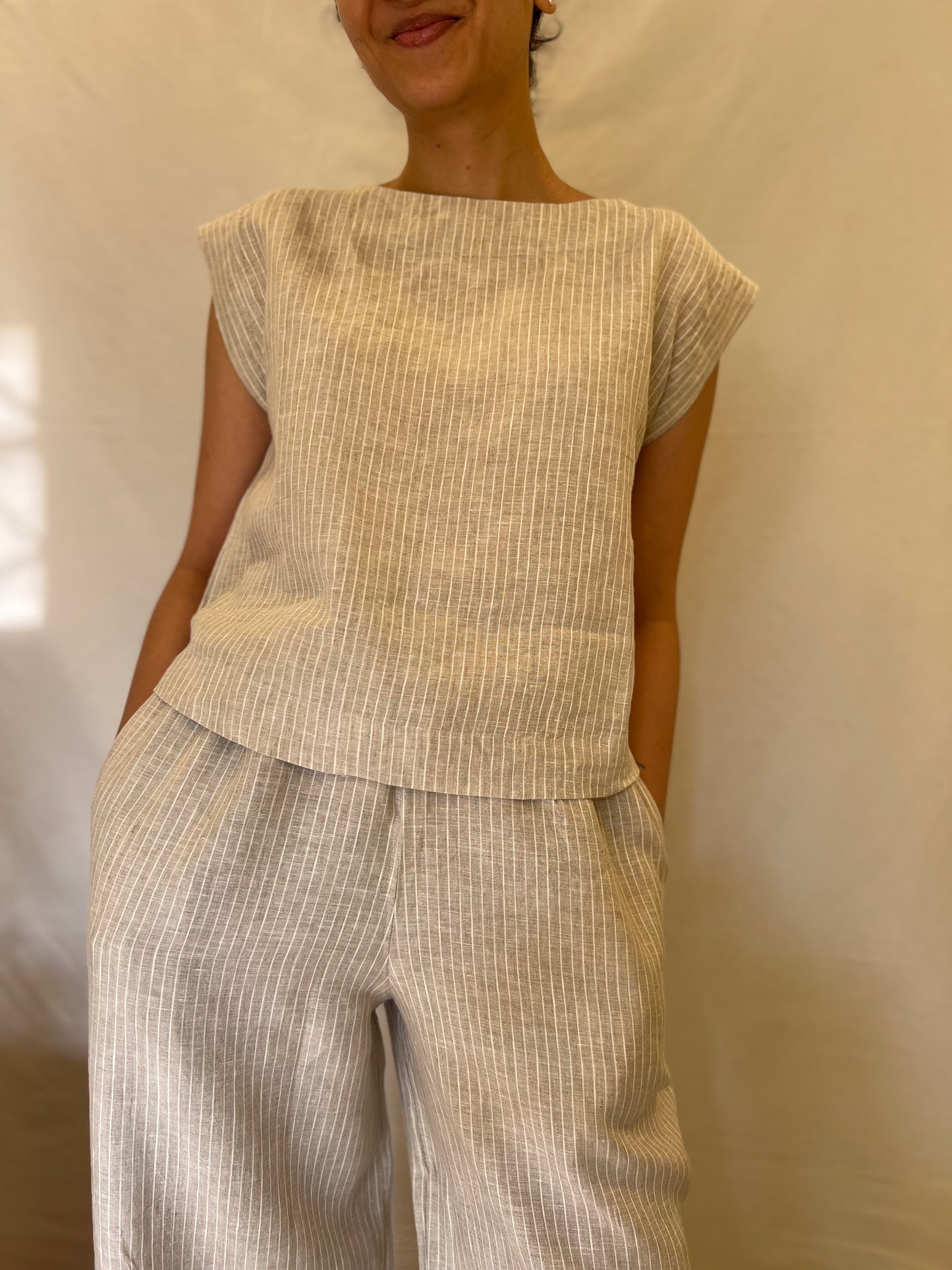 August Sand Stripes Pant