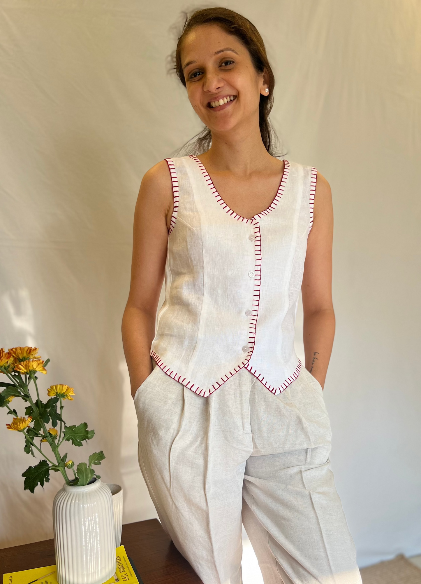 Cherry Frost Waistcoat