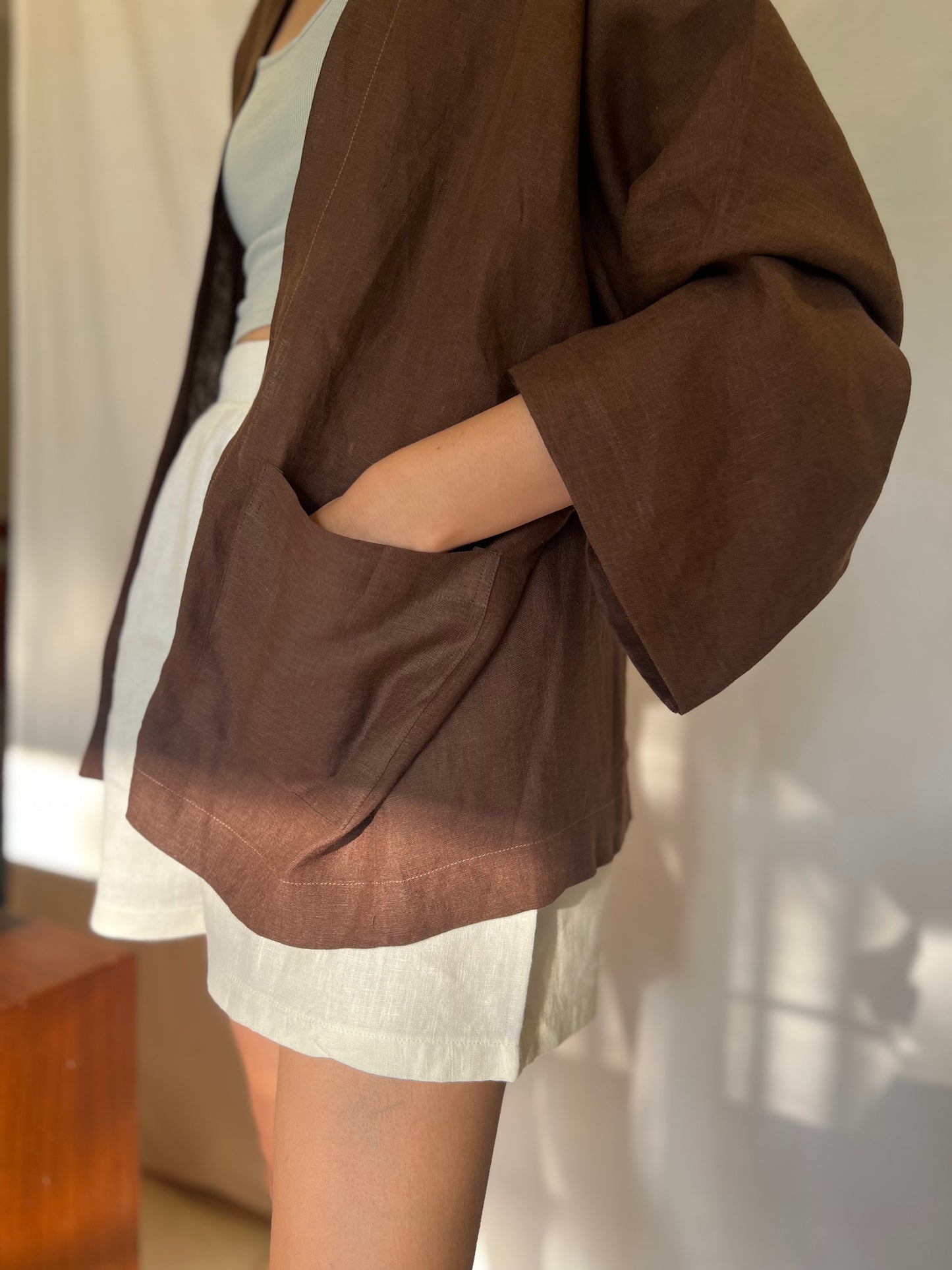 Jules jacket - Espresso Brown