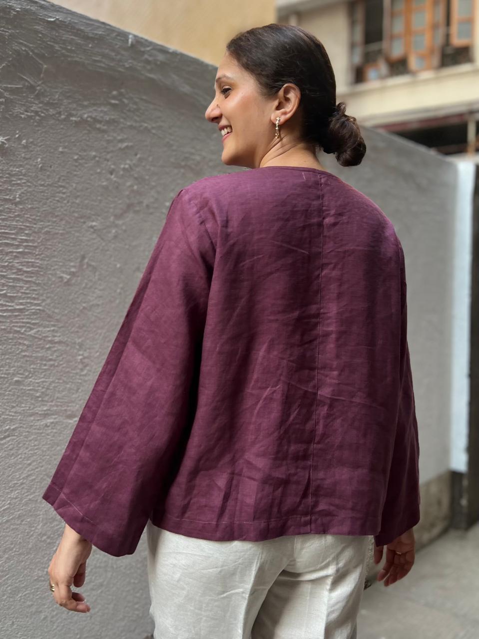 Sicilia Top - Berry Purple