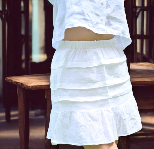 Kate Skirt - Snow white